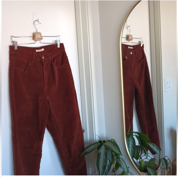 Levi’s Courdory rust Mom jeans 31 - Picture 3 of 5